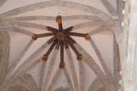 Sternrippengewölbe als Jakobsmuschel ausgeführt