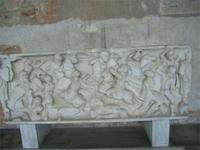 Pisa, Camposanto, antiker Sarkophag