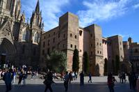 230 Barcelona, Kathedrale und Befestigung des Palastbezirkes