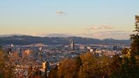 276 Barcelona, Blick vom Olympia Berg auf die Stadt