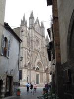 Orvieto (Altstadt - Blick auf den Dom)