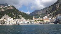 Bootsfahrt entlang der Amalfiküste