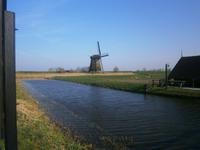 Die Windmühlen von Stompetoren kurz vor Alkmaar