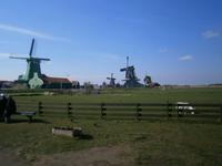 Einige der Windmühlen des Museums