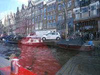 Blick vom Schiff während der Grachtenrundfahrt