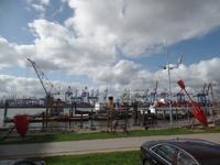 Blick zum Hafen