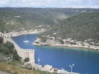 Hafeneinfahrt nach Bonifacio