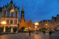 Abendstimmung in Breslau 