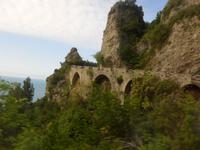 Küstenstraße an der Amalfiküste