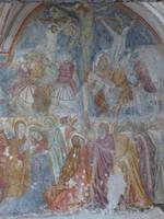 Fresko Dom von Amalfi im Kreuzgang - einst unter anderem Fresko versteckt