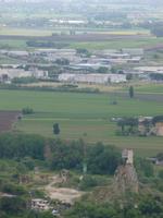 Blick vom Castello Caetani in Sermoneta