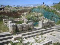 ehemalige Berbersiedlung in Segesta
