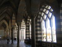 der Weg zum Kreuzgang 