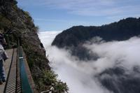 fantastischer Blick über den Wolken