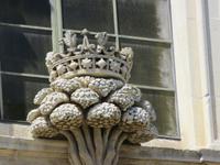 Insignien der Stadt an der Chiesa S. Irene