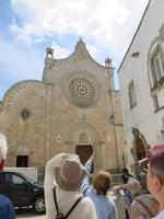 Blick zum Dom von Ostuni