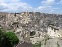 Blick auf die Altstadt von Matera