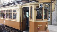 Alte Straßenbahn in Porto