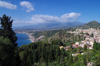 Aussicht von Taormina