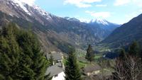 Nach dem S. Bernardino, erster Blick ins Tal Misox,ital, Mesolcina
