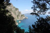 Blick auf die östliche Steilküste Capris