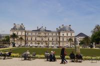 Im Luxembourg Parc in Paris