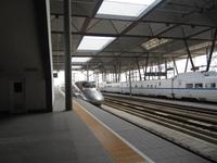 Suzhou - ICE -Ankunft am Bahnhof