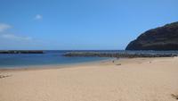 Sandstrand in Canical