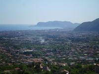 Blick von Monreale auf Palermo