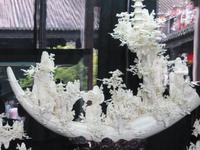 Kanton - Ahnentempel der Familie Chen - Elfenbein-Schnitzerei