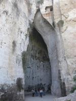 Siracusa / Syrakus - Im Parco Archeologico della Neapolis - das Ohr des Dionysios