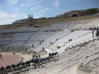 Siracusa / Syrakus - Im Parco Archeologico della Neapolis - das Griechische Theater