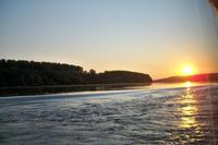 Romantischer Sonnenaufgang