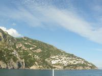 Praiano vom Meer aus