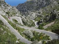 imposante Serpentinenkurven nach Sa Calobra zum Zweiten
