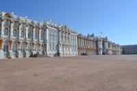 Fassade des Katharinenpalastes in Puschkin
