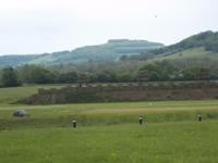 Nachbau der Keltenbefestigung Alesia