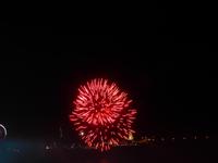 Feuerwerk über den Niagarafällen