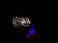 Feuerwerk in Disney World