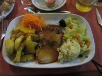 Abendessen im schönen Restaurant Chez Lapiz