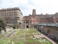 19.05.2016 Rom Blick auf die Trajansmärkte