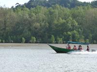 092 Bootsfahrt zum Bako Nationalpark, Borneo, Malaysia