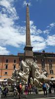 Rom (Piazza Navona - Vierströme-Brunnen)