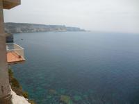 057 Sardinien - traumhafter Balkon mit Ausblick  auf Korsika