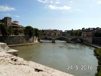 Viele Brücken führen über den Tiber -