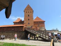 Trakai - Aufgang zur inneren Burg 