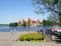 Inselburg Trakai am Galvé-See
