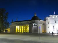 Kathedrale und Palast des Großfürsten am Abend