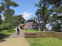 Auf dem Weg zum Thomas-Mann-Haus in Nidden