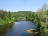 Die Gauja im Nationalpark